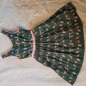 Modcloth Pink Lemonade Keyhole Pinup Dress